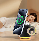 Qi2 magnetic three in one wireless charger folding three in one wireless charger suitable for Apple 15 charger - V.I.P Digital Presence