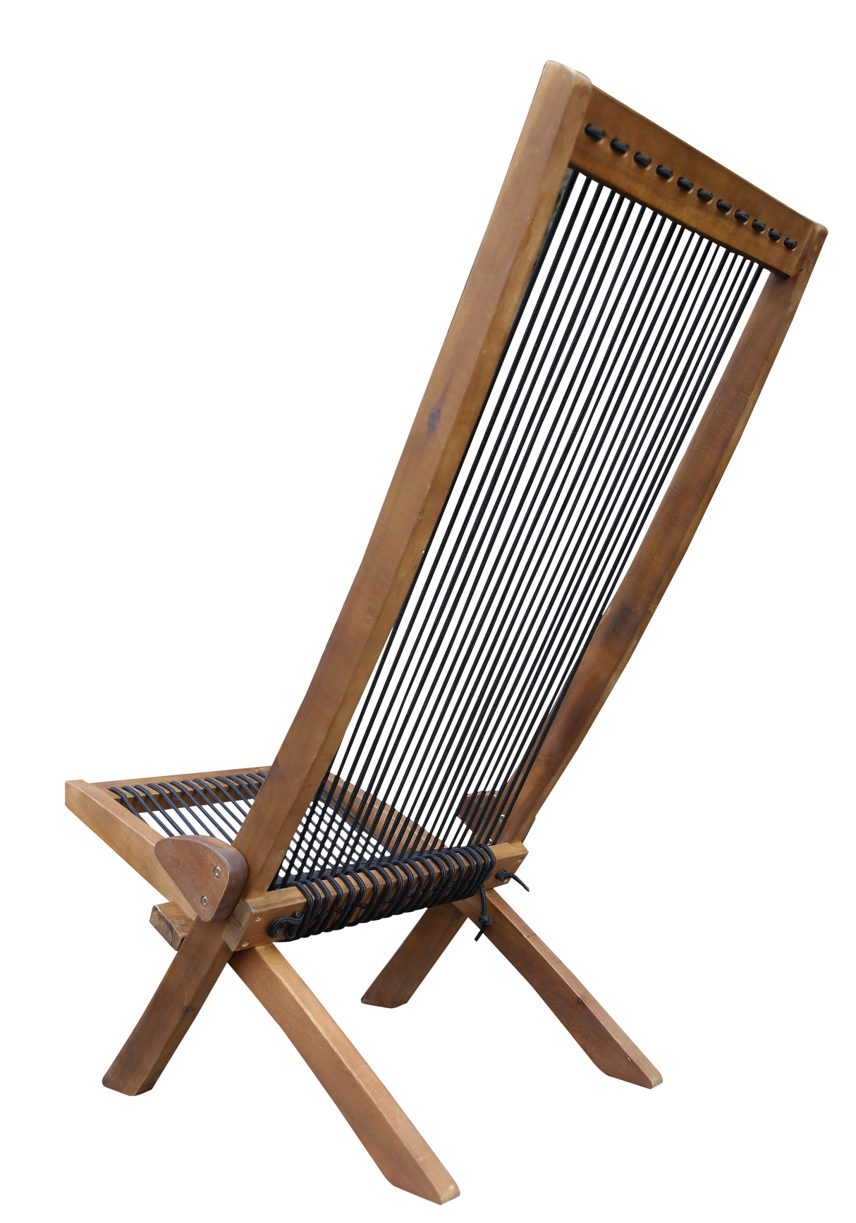 folding roping wood chair - V.I.P Digital Presence