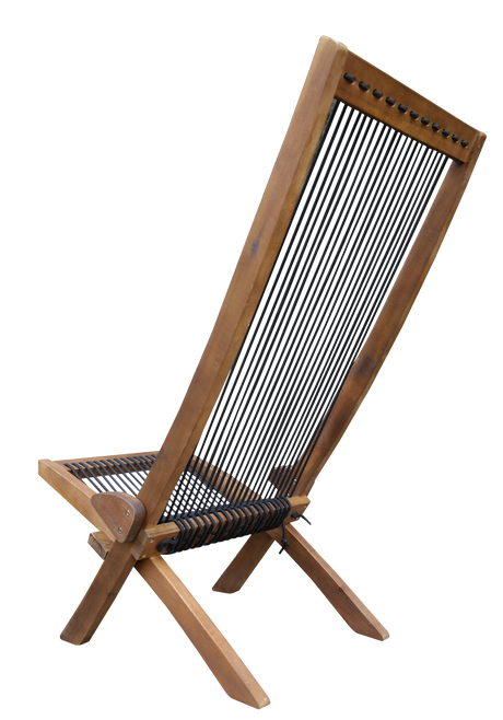 folding roping wood chair - V.I.P Digital Presence