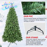 5FT PVC Green Memory Wire Christmas tree - V.I.P Digital Presence