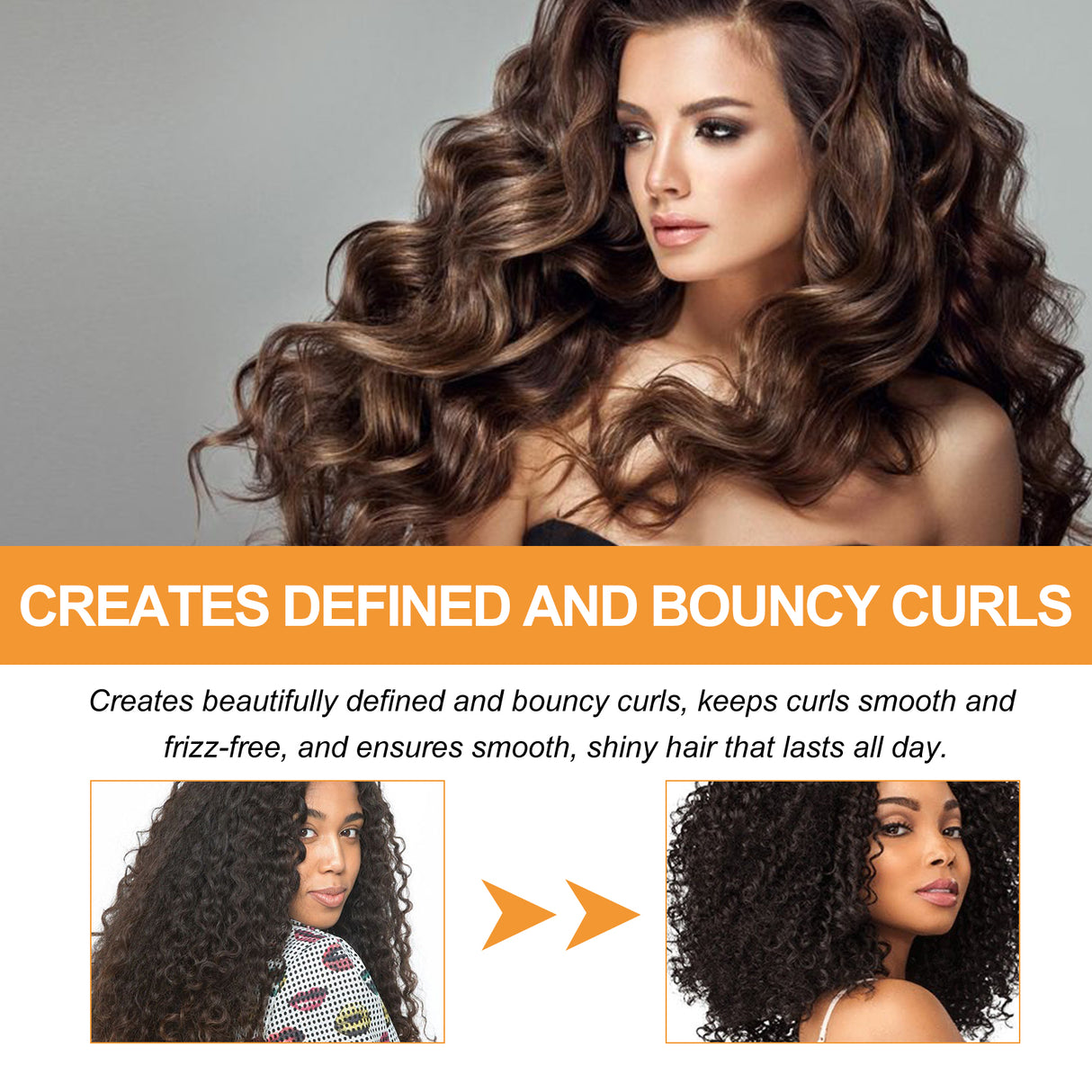 Moisturizing Styling Cream, Fluffy Curly Hair Styling, Hydrating And Glossy Frizzy Hair Repair Cream - V.I.P Digital Presence