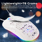 Cave mouse USB-C luminous RGB wired macro programming game mouse with 6 keys to turn off lights - V.I.P Digital Presence