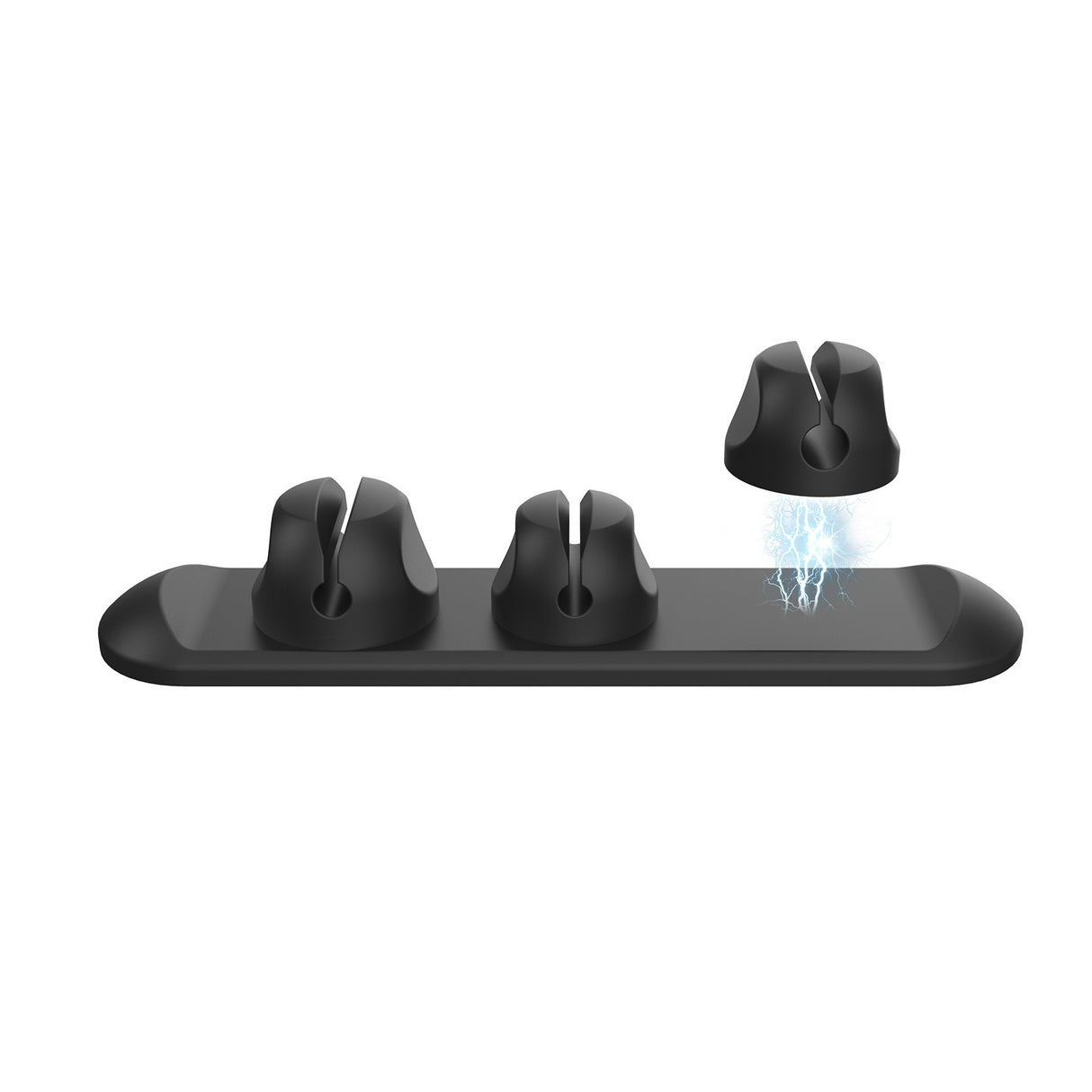 Data cable protection cover charging wire magnetic cable organizer silicone desktop data cable storage and winding device - V.I.P Digital Presence