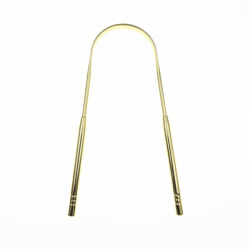 Stainless steel 304 tongue scraper, tongue coating cleaner, tongue scraper, tongue coating brush, oral care tool - V.I.P Digital Presence