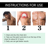 Men's Chest Fat Burner Patch, Chest Firming And Anti-sagging Chest Massage And Care Patch - V.I.P Digital Presence