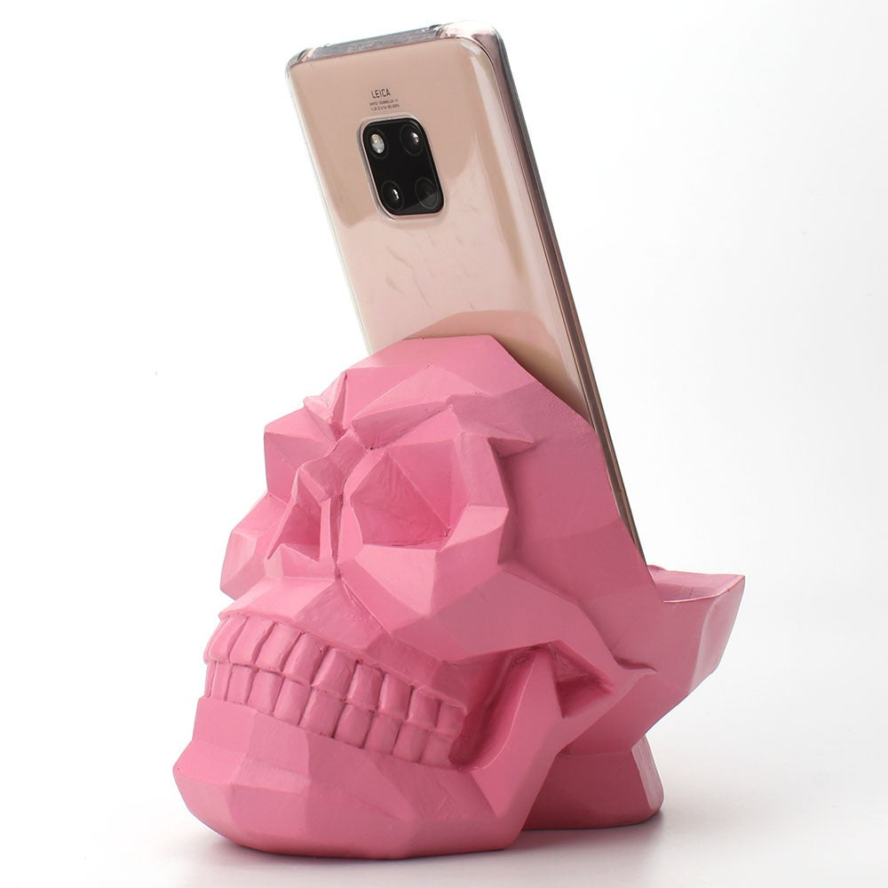 Skull desktop organizer storage box phone holder - V.I.P Digital Presence
