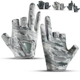 Outdoor fishing equipment - thin comfortable breathable leak proof 3-finger lure fishing gloves - V.I.P Digital Presence