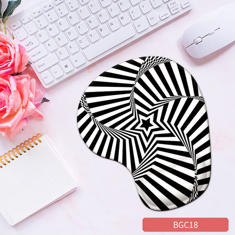 Silicone wrist mouse pad female comfortable computer soft non-slip hand rest pad thick non-slip wrist rest cute game pad - V.I.P Digital Presence