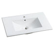30 Inch Bathroom Ceramic Sink Basin, White - V.I.P Digital Presence