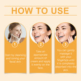 Turmeric Vitamin C Brightening Cream, Moisturizing Even Skin Tone Lighten Acne Mark Brightening Moisturizing Cream - V.I.P Digital Presence