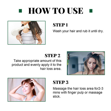 Ginger Hair Spray, Strengthens Hair, Massages Scalp And Restores Hair - V.I.P Digital Presence