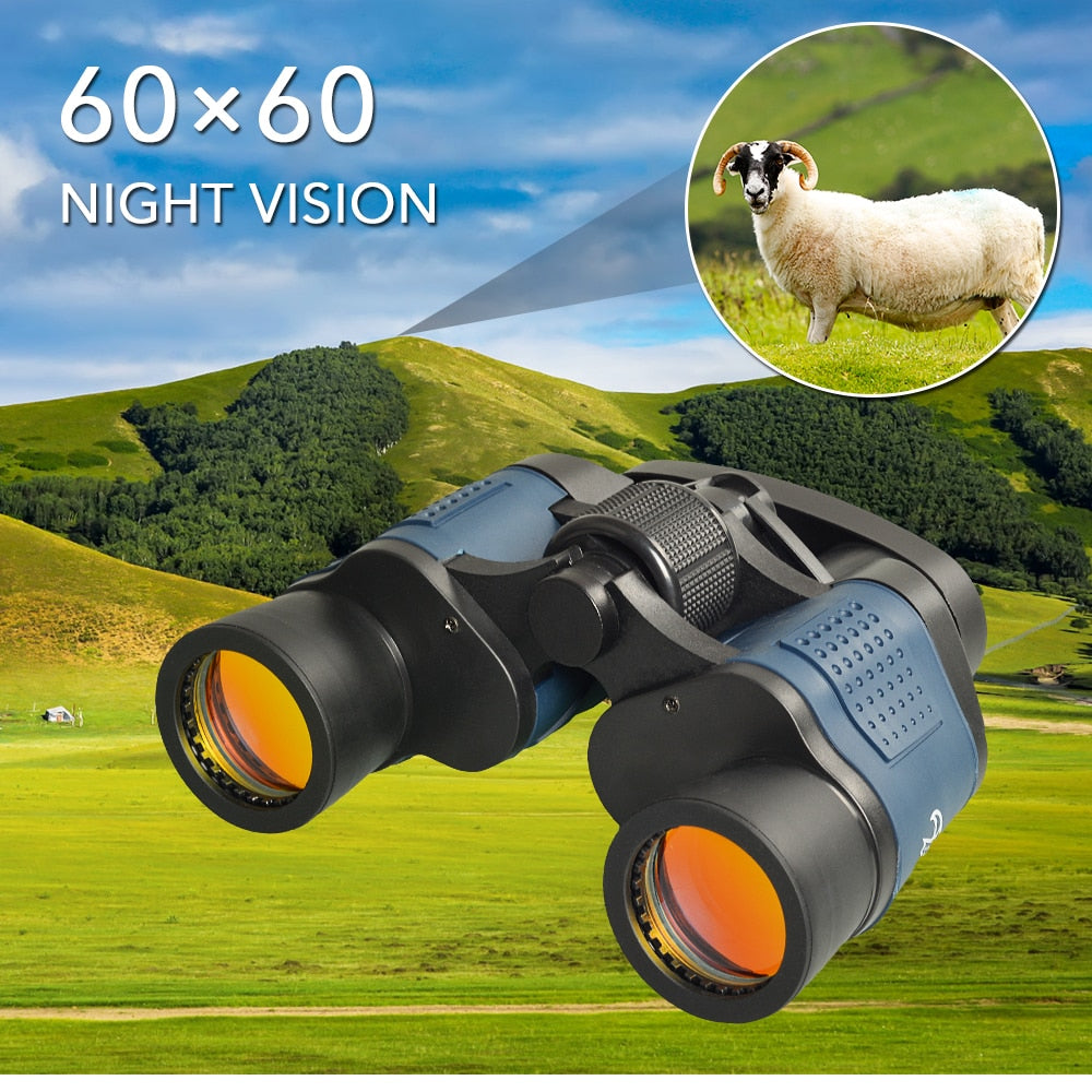 Telescopio profesional APEXEL 60X60, binoculares de 10000 m de alta potencia para caza al aire libre, binoculares de visión nocturna óptica, impermeables. 