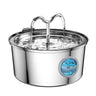 Stainless Steel Smart Pet Water Dispenser with Automatic Circulation and Filtration, Large Capacity Feeder for Cats and Dogs - V.I.P Digital Presence