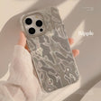 Advanced silver foil pattern suitable for iPhone 15 Pro minimalist Max Apple phone case 14 cool style 12 - V.I.P Digital Presence