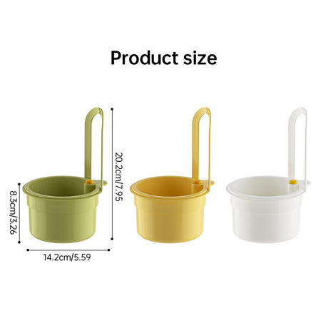 Adjustable Hanging Sink Drain Basket for Kitchen Sink, Food Waste Separator, Filter Basket & Fruit Washing Strainer - V.I.P Digital Presence