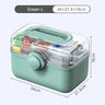 Large Capacity Family Medicine Organizer Box Portable First Aid Kit Medicine Storage Boxes Organizers Plastic Organizing Home - V.I.P Digital Presence