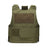 Tactical Army Vest Multi functional Armor Plate Tactical Carrier Vest CP Camo 800D - V.I.P Digital Presence