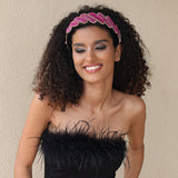 Fashionable Mizhu Water Diamond Baroque Hair Hoop - V.I.P Digital Presence