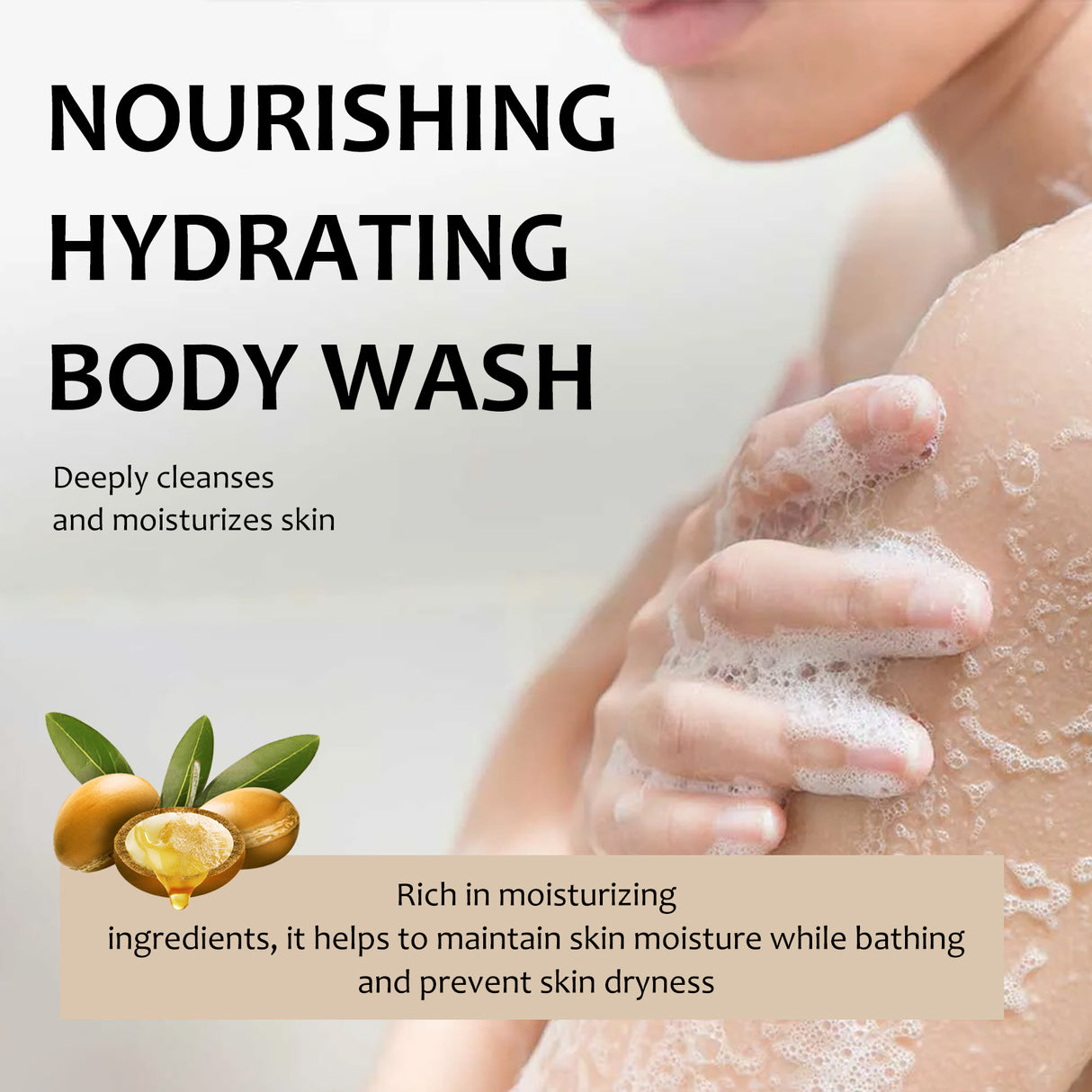 Nourishing Hydrating Body Wash, Body Skin Firming Clean Warm Shine Bright Tender Bath Dew - V.I.P Digital Presence
