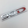 Suitable for Tesla MODEL3 S X Y 75D 85D 90D 100D displacement tail label metal car sticker - V.I.P Digital Presence