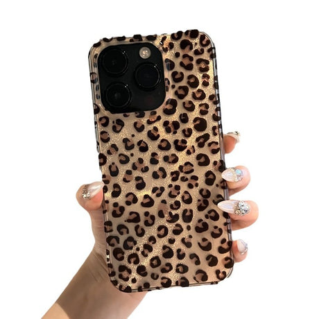 Feather Brown Leopard Pattern Suitable for iPhone 16 Promax Apple 15 Phone Case 14 New 13 All Inclusive 12 - V.I.P Digital Presence