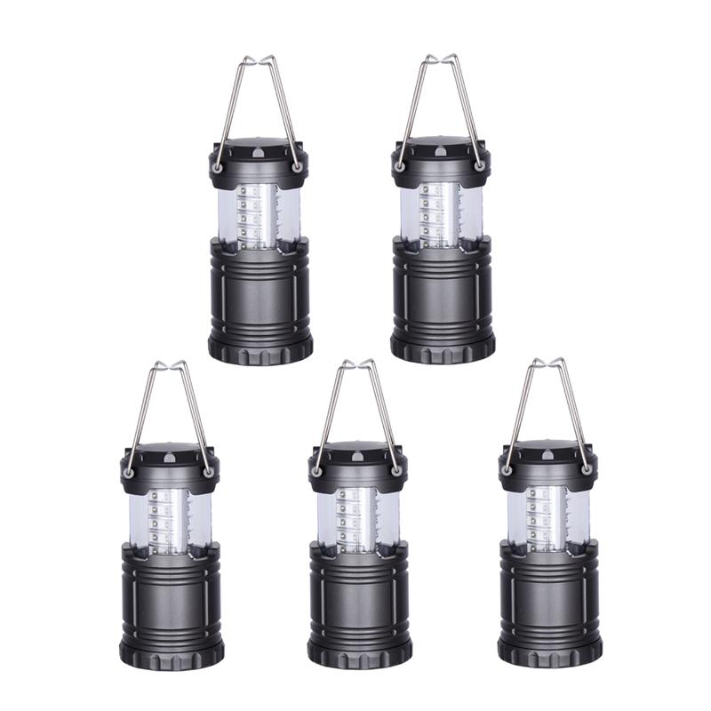 30 LED Portable Lantern Collapsible Camping Tent Night Light For Emergency Hiking Outdoor Activities - V.I.P Digital Presence