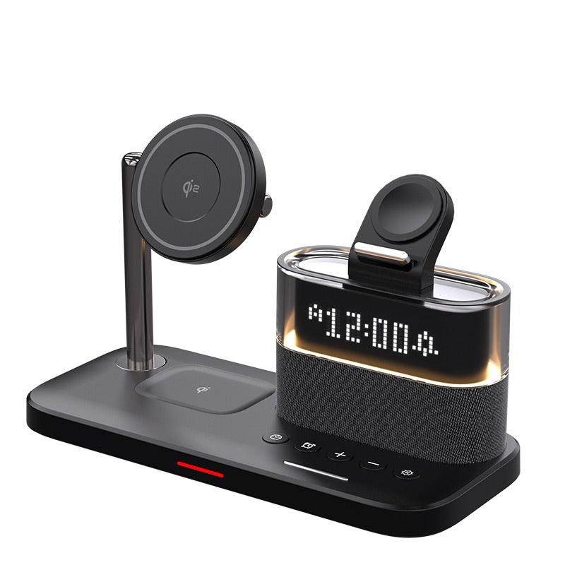Magnetic wireless charger 3-in-1 wireless charging clock wireless charger suitable for Apple 3-in-1 wireless charging - V.I.P Digital Presence