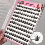 Non adhesive pure wild demon false eyelashes manga natural segmented novice simulation beginner self-adhesive eyelashes - V.I.P Digital Presence