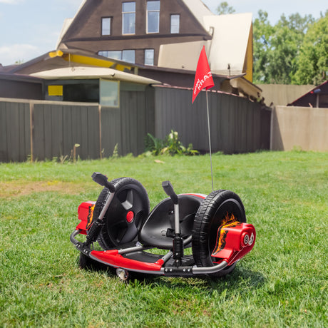 12V Kids Ride On Electric Toy,2WD,16'' exaggerated wheel,Dual handle control for 360 degree flexible steering and rotation - V.I.P Digital Presence