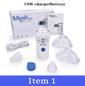 Portable Mesh Nebulizer Silent Ultrasonic Medical Steaming Inhaler USB Charging Adult Kids Respirator Humidifier Health Care - V.I.P Digital Presence