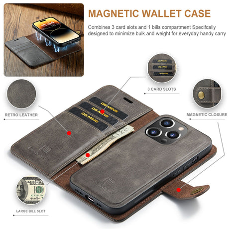 Suitable for iPhone 14 Pro Max Magnet Split Phone Leather Case iPhone 13 Pro Max Protective Case - V.I.P Digital Presence