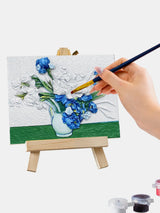 Kit de pintura al óleo 3D DIY "Lirios de Van Gogh"