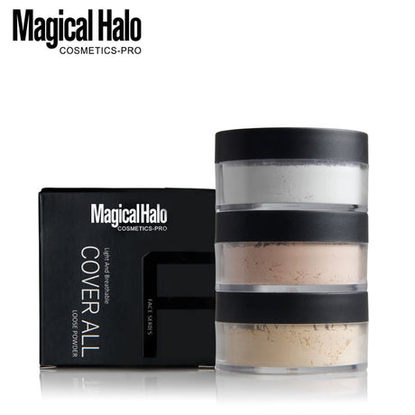 Makeup Magical Halo Three Color Natural Concealer Loose Powder Makeup Powder Waterproof Not Take Off Makeup - V.I.P Digital Presence