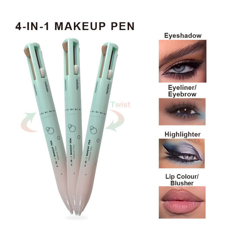 4 in 1 makeup pencil 4 in 1 makeup pencil 4 colors 4 colors lip liner highlight eye shadow eyeliner eyebrow pencil 4in1 - V.I.P Digital Presence
