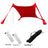 Family beach tent, large pop-up parasol, beach shelter, sun shade. Stable poles with portable carry bag. Outdoor shade. - V.I.P Digital Presence