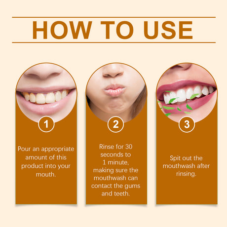 Herbal Mouthwash, Herbal Ingredients Gently Clean Teeth Odor Daily Care Mouthwash - V.I.P Digital Presence