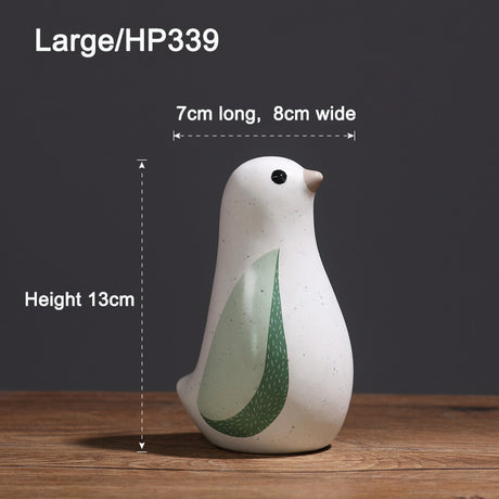 Home decoration small accessories Nordic creative cute ceramic bird ornaments Home living room Wine cabinet Room decoration - V.I.P Digital Presence