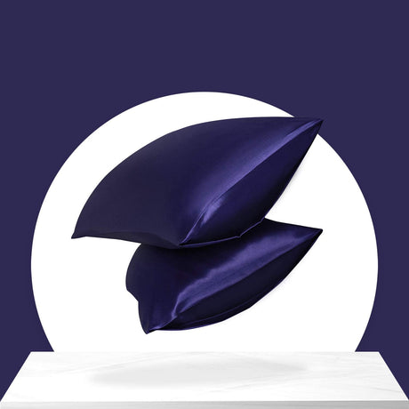 Simulation silk solid color polyester pillowcase envelope pillow pillow cases pillow pair multi-color - V.I.P Digital Presence