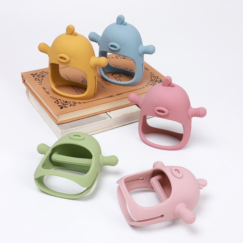 Baby Silicone Dental Gel Baby Teeth Grinding Stick Hand Protection Anti eating Hand Tool - V.I.P Digital Presence