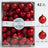 Christmas 3/4/5CM Christmas Ball Decoration Pendant 42pcs Color Box Christmas Tree Ornament Decoration Props - V.I.P Digital Presence