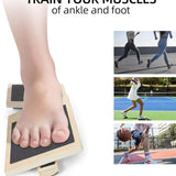 Solid Wood Incline Stretcher Wooden Posture Corrector Calf Foot Stretching Board Straight Leg Standing Stretching Board - V.I.P Digital Presence