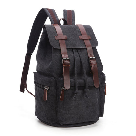 Durable casual large capacity travel bag computer backpack junior high school student school bag backpack Canvas - V.I.P Digital Presence