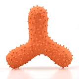 New Pet Latex Toy with Spiked Bone and Four-Corner Square Latex Sound Toy Durable Teeth-Cleaning Dog Toy - V.I.P Digital Presence