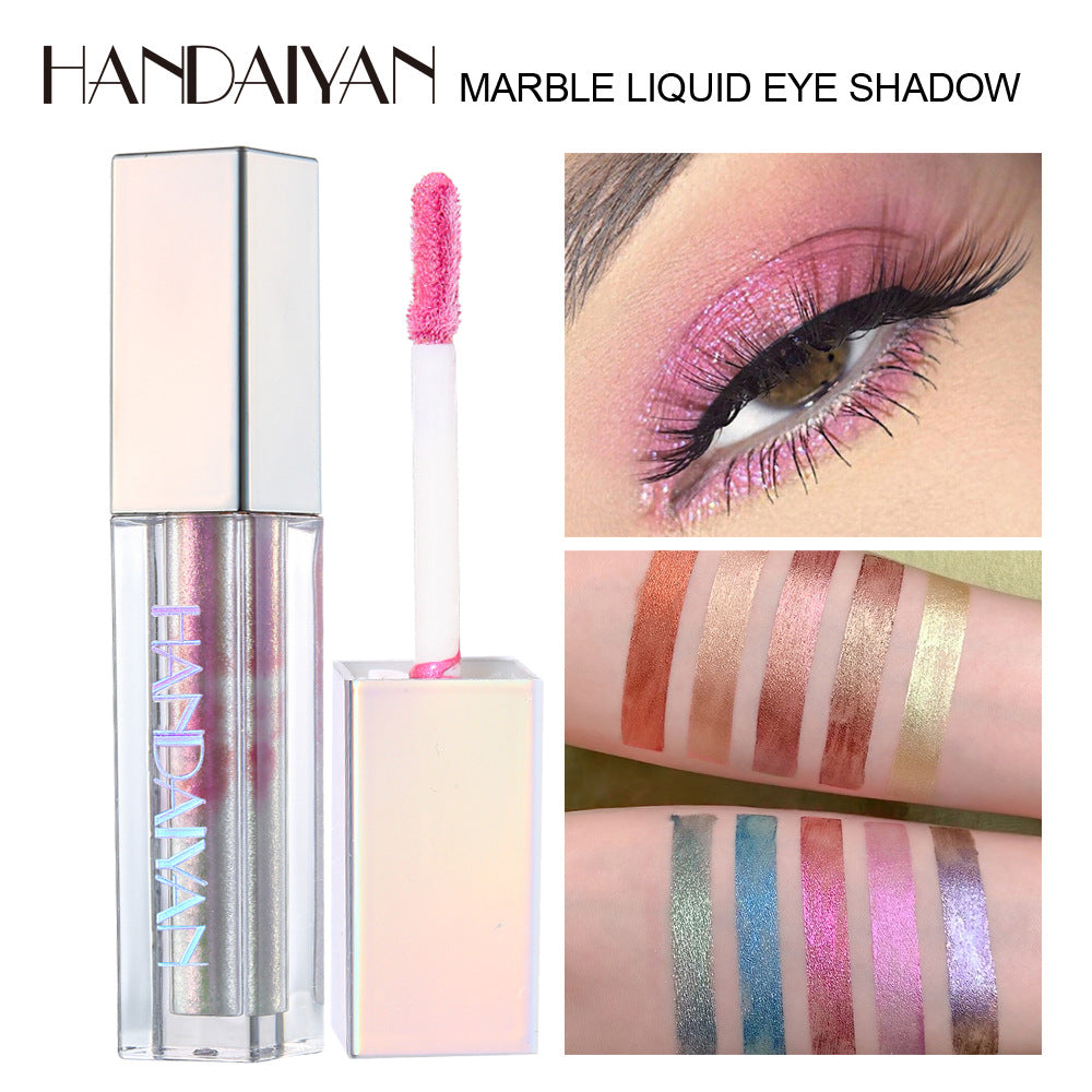 HANDAIYAN Eye Shadow Marble Liquid Eye Shadow Color Shine Diamond Chameleon Pearl Liquid Eye Shadow - V.I.P Digital Presence