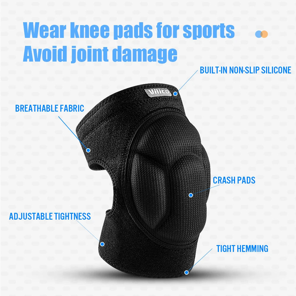 Running basketball cushioning decompression breathable comfortable Velcro sports collision protection leg protection knee protection ﻿ - V.I.P Digital Presence