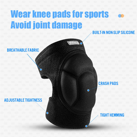 Running basketball cushioning decompression breathable comfortable Velcro sports collision protection leg protection knee protection ﻿ - V.I.P Digital Presence