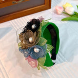 Handmade Fabric Headband for Fashion Flower Series - V.I.P Digital Presence
