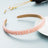 Hair Hoop Hand-Woven Beaded Headband Female Baroque Sponge Hair Bundle Korean Face Wash Hair Accessories - V.I.P Digital Presence