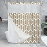 GeoWave Shower Curtain