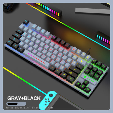 Gaming Keyboard Colorful LED Backlight Office Keyboard for Desktop Typing PC - V.I.P Digital Presence